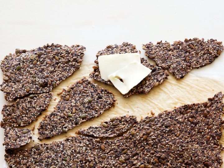 Keto krakersy