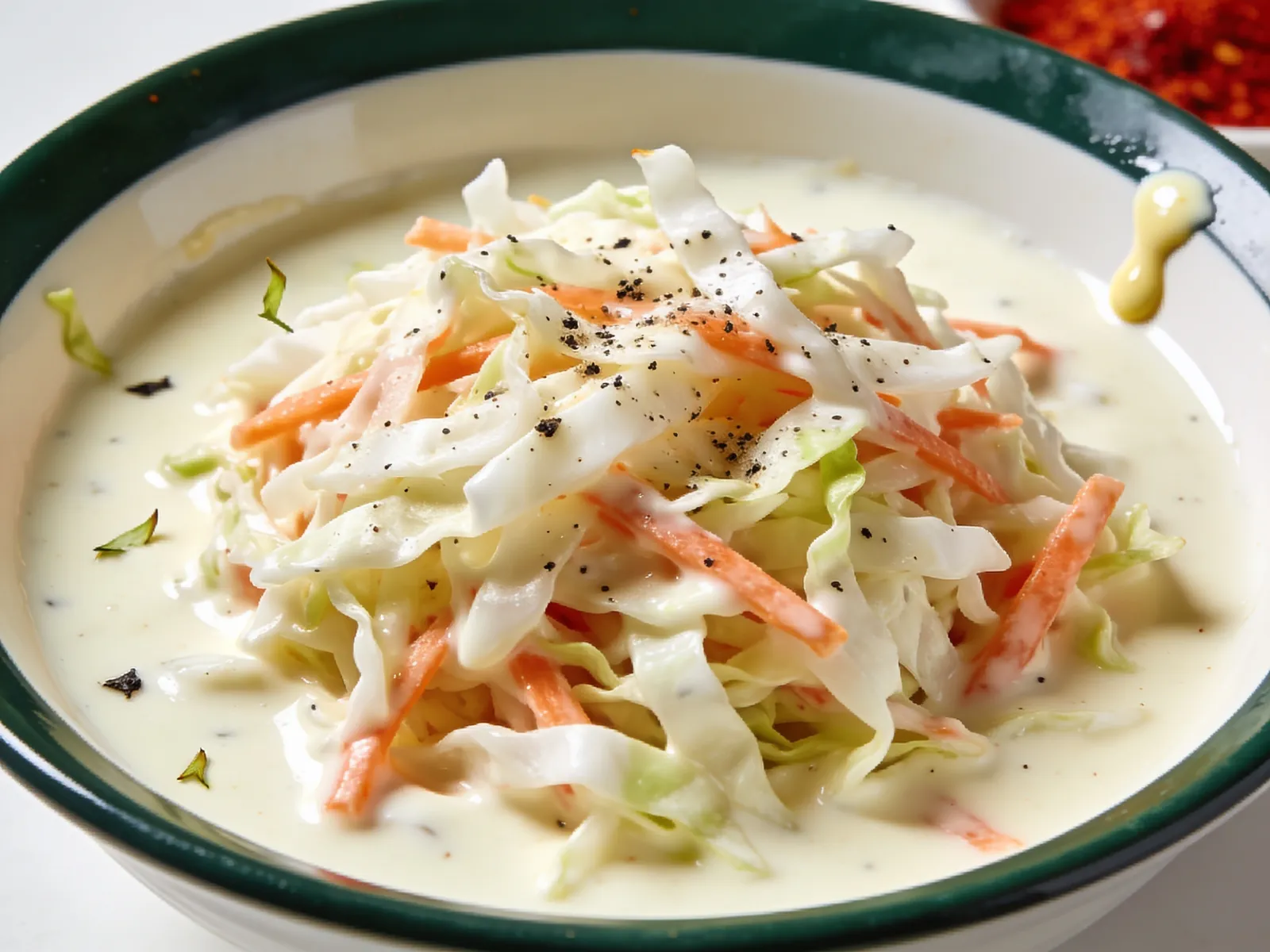 Surówka coleslaw keto