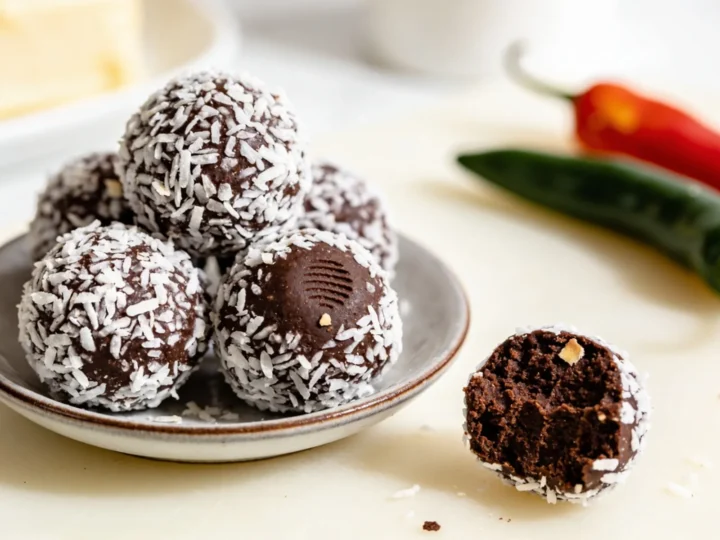Fat bombs keto (kulki kokosowo-kakaowe)