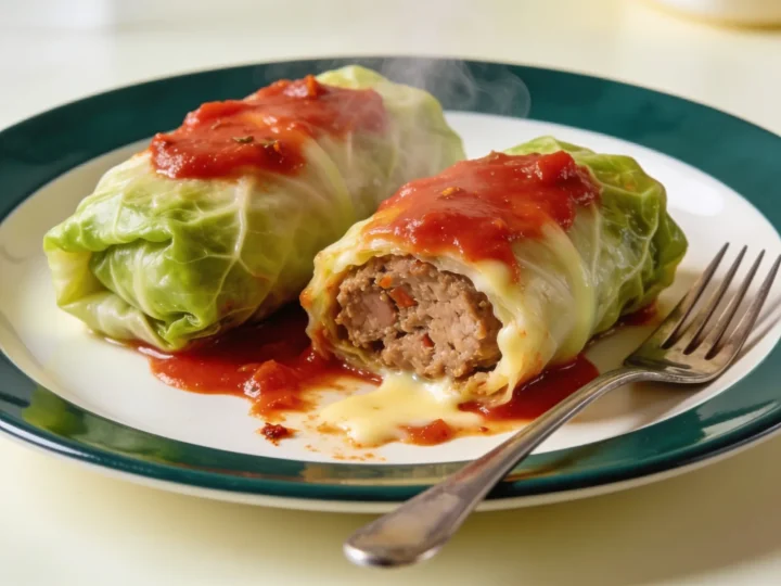 Gołąbki bez ryżu (keto, z kalafiorem)