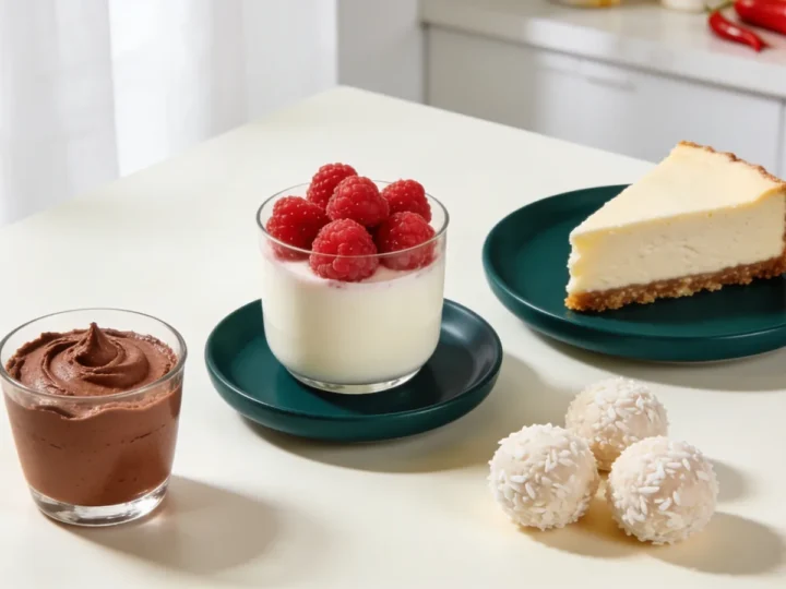 Keto desery bez cukru – 8 przepisów