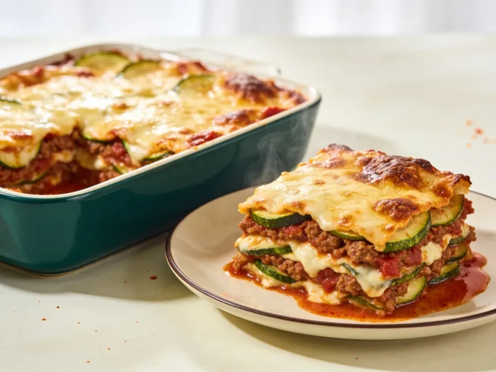 Keto lasagne z cukinii
