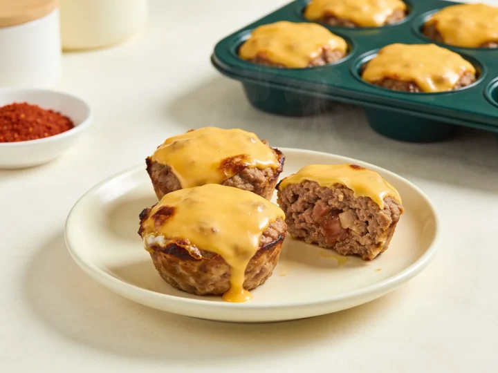 Keto mięsne muffiny