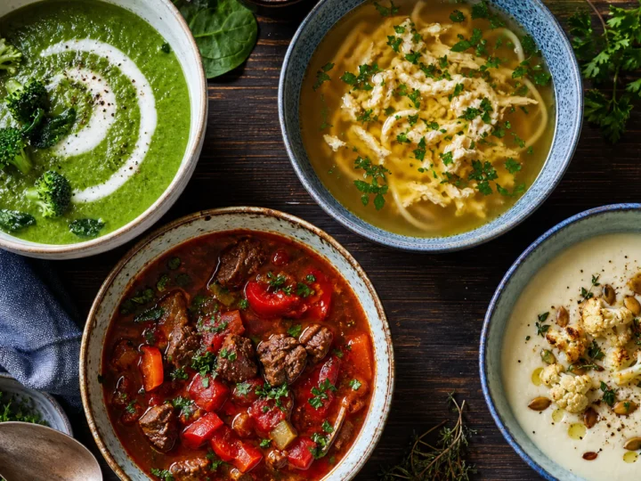 Keto zupy – 15 zup i kremów na cały rok