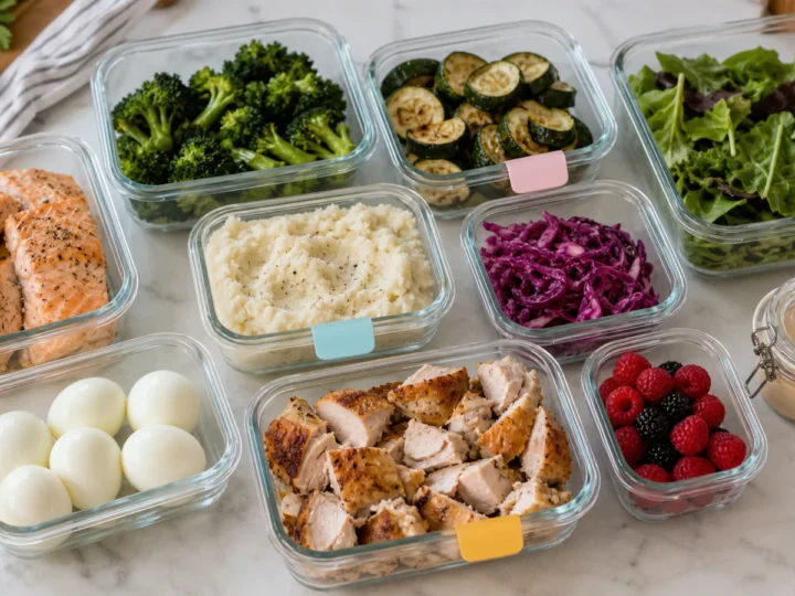 Meal prep keto – gotowanie na 5 dni krok po kroku